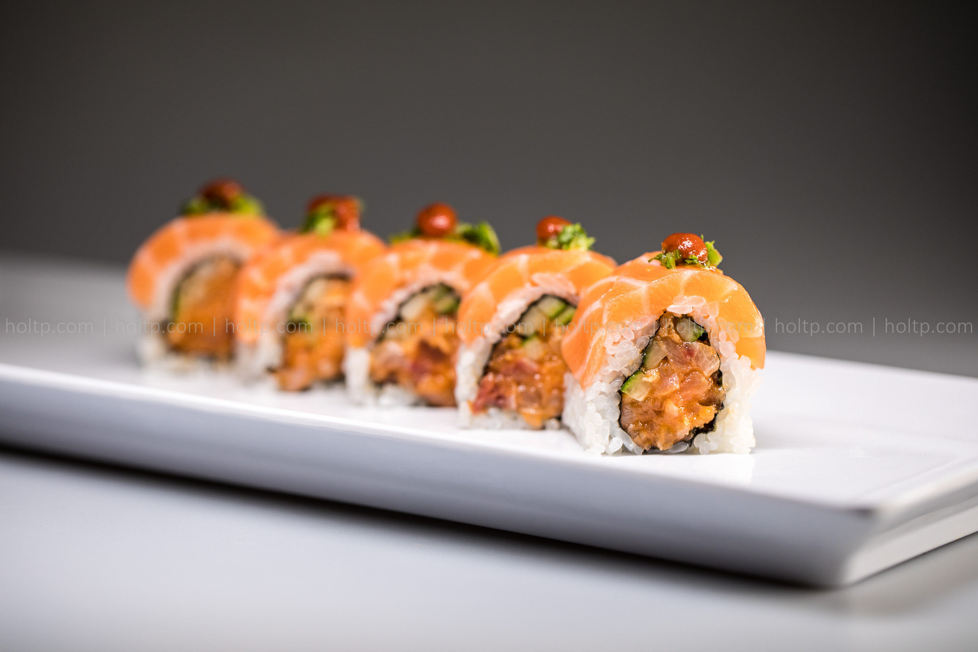 Sushi Rolls | Restaurant Food Photography – Holt Photographic