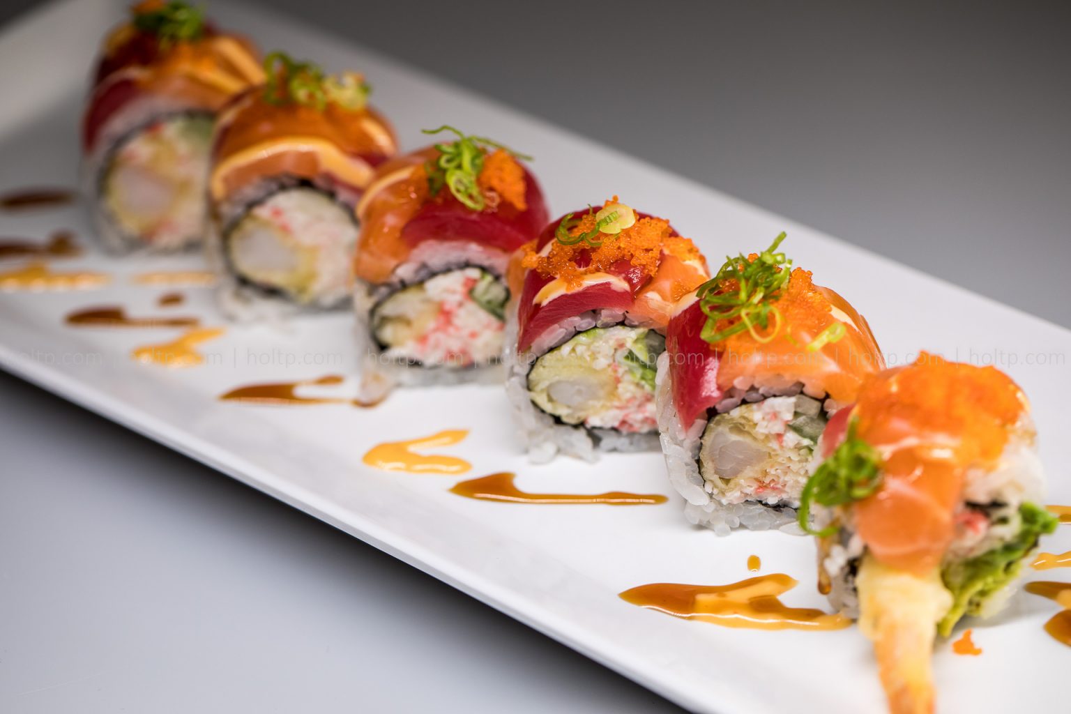 Sushi Rolls | Restaurant Food Photography – Holt Photographic